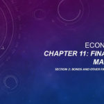 Economics Chapter 11 Financial Markets Section 2 Bonds And Other Or Chapter 11 Financial Markets Worksheet Answers