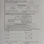 Eighth Gr Geometry Parallel Lines And Transversals Worksheet Answers Throughout Geometry Worksheet Kites And Trapezoids Answers Key