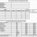 Electrical Estimate Template Free Download Beautiful Electrical ... For Electrical Estimating Spreadsheet