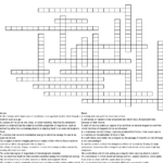 Electricity Crossword  Wordmint In Key Terms Electricity Worksheet Answers Chapter 7