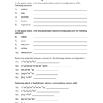 Electron Configuration Practice Worksheet Together With Writing Electron Configuration Worksheet Answers