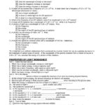 Em Spectrum Wavelength Frequency And Energy Worksheet Pages 1  7 Intended For Wavelength Frequency And Energy Worksheet Answer Key