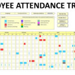 Employee Attendance Tracker Spreadsheet Also Employee Annual Leave Record Spreadsheet