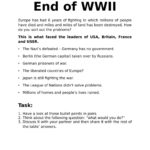 End Of Wwii Activity Worksheet  History Resources Inside World War Ii Worksheets