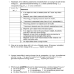 Energy  Hartland High School Along With Gravitational Potential Energy And Kinetic Energy Worksheet Answers