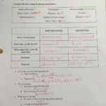 Energy  Ms Anderson's Biology Class Intended For Photosynthesis And Cellular Respiration Review Worksheet Answer Key