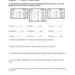 English ←→ Metric Conversions Along With Metric Conversion Worksheet With Answers