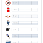 English Words Writing Worksheets With Free Printable For Kids As Well As Preschool Writing Worksheets Free Printable