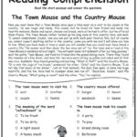 English Worksheet For Grade 4 English Lessons 4Th Grade For Comprehension Worksheets For Grade 4