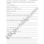 English Worksheets Career Interest Worksheet With Career Interest Worksheet