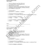 English Worksheets Dia De Los Muertos Quiz For Dia De Los Muertos Worksheet