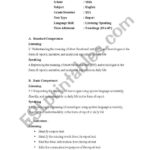 English Worksheets Lesson Plan For Senior High School Grade Xi Along With High School English Worksheets