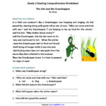 English Worksheets  Reading Worksheets Pertaining To Reading Comprehension Worksheets For Grade 3 Pdf