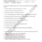 English Worksheets "sharkwater" Comprehension Form Together With Sharkwater Video Worksheet Answers