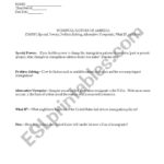 English Worksheets Spawn Activity Pushpull Factors Of American With Immigration Push And Pull Factors Worksheet