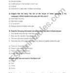 English Worksheets Tales Of Mystery And Imagination As Well As Fall Of The House Of Usher Worksheet Answers