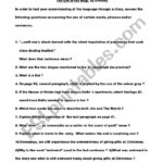 English Worksheets The Gift Of The Magi Comprehension Evaluation For The Gift Of The Magi Worksheet Answer