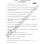 English Worksheets The Odyssey Film Guide Within The Odyssey Worksheets