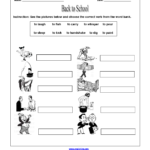 Englishlinx  Back To School Worksheets Also First Day Of School Worksheets 4Th Grade