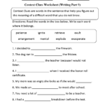 Englishlinx  Context Clues Worksheets Pertaining To Context Clues Worksheets 3Rd Grade