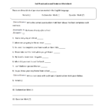 Englishlinx  Punctuation Worksheets Along With Grade 9 English Worksheets Free