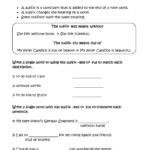 Englishlinx  Suffixes Worksheets Throughout Suffixes Worksheets Pdf