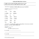 Englishlinx  Suffixes Worksheets Together With Suffix Ly Worksheet Pdf