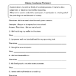Englishlinx  Writing Conclusions Worksheets Or 6Th Grade Language Arts Worksheets Pdf