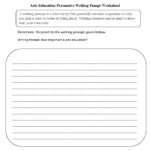 Englishlinx  Writing Prompts Worksheets Intended For 4Th Grade Creative Writing Worksheets