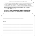 Englishlinx  Writing Prompts Worksheets Pertaining To 4Th Grade Creative Writing Worksheets