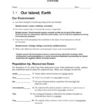 Environmental Science Also Environmental Science Worksheets And Resources Answers