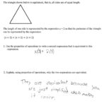Equal Sides Equivalent Expressions Students Are Asked To Generate Throughout Equivalent Expressions Worksheet