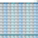 Estate Executor Spreadsheet And Template For Estate Planning ... With Estate Executor Spreadsheet