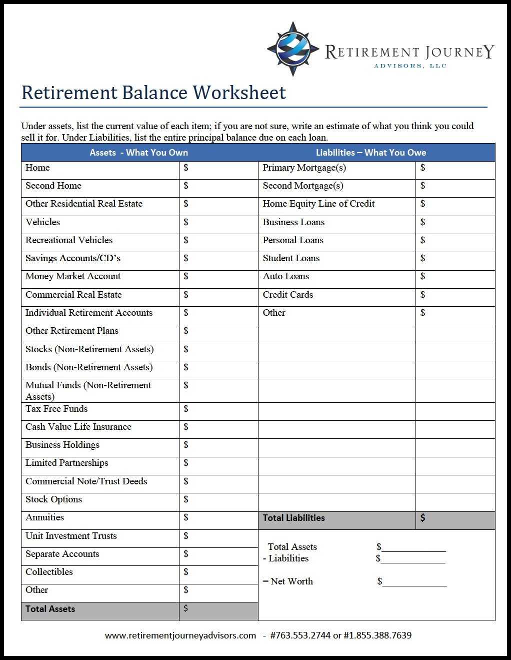 Estate Planning Worksheet Inventory Spreadsheet And Free Within S Inside Retirement Income Worksheet