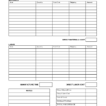 Estimating Sheets Template   Demir.iso Consulting.co As Well As Masonry Estimating Spreadsheet