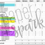Etsy Seller Spreadsheet   Paper   Spark For Free Etsy Bookkeeping Spreadsheet