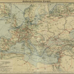 Europe Historical Maps  Perrycastañeda Map Collection  Ut Library Throughout 14Th Century Middle Ages Europe Map Worksheet