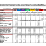 Example Of Monthly Budget Excel Spreadsheet Template Forecast And ... With Forecast Spreadsheet Template