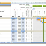 Excel Construction Schedule Templates For Project Management And Quantity Takeoff Excel Spreadsheet