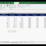 Excel Inventory Management & Tracking Template/tool   Youtube For Inventory Tracking Sheet Template