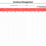 Excel Inventory Template: Free Inventory Excel Spreadsheet In Sample Excel Inventory Spreadsheets