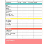 Excel Spreadsheet Budget Planner Free And Free Reserve Studyt Bud ... Intended For Reserve Study Spreadsheet