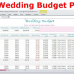 Excel Wedding Budget Spreadsheet   Wedding Expenses Tracker ... Along With Indian Wedding Checklist Excel Spreadsheet