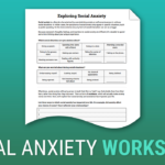 Exploring Social Anxiety Worksheet  Therapist Aid Together With Cbt For Social Anxiety Worksheets