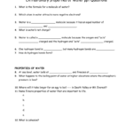 Extraordinary Properties Of Water Ppt Questions Also Properties Of Water Worksheet Answer Key