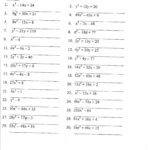 Factorgrouping Formula Math Solve These Quadratic Equation Intended For Factoring Polynomials By Grouping Worksheet
