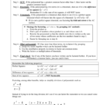Factoring Review Worksheet For Factoring Review Worksheet