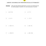 Factoring Using The Distributive Property Worksheet Answers Within Factoring Distributive Property Worksheet Answers
