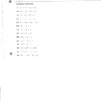 Factoringgrouping Worksheet With Factoring By Grouping Worksheet Algebra 2 Answers