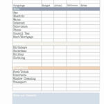 Family Budget Template Monthly Business Excel Spreadsheet Small Xls With Regard To Travel Budget Worksheet